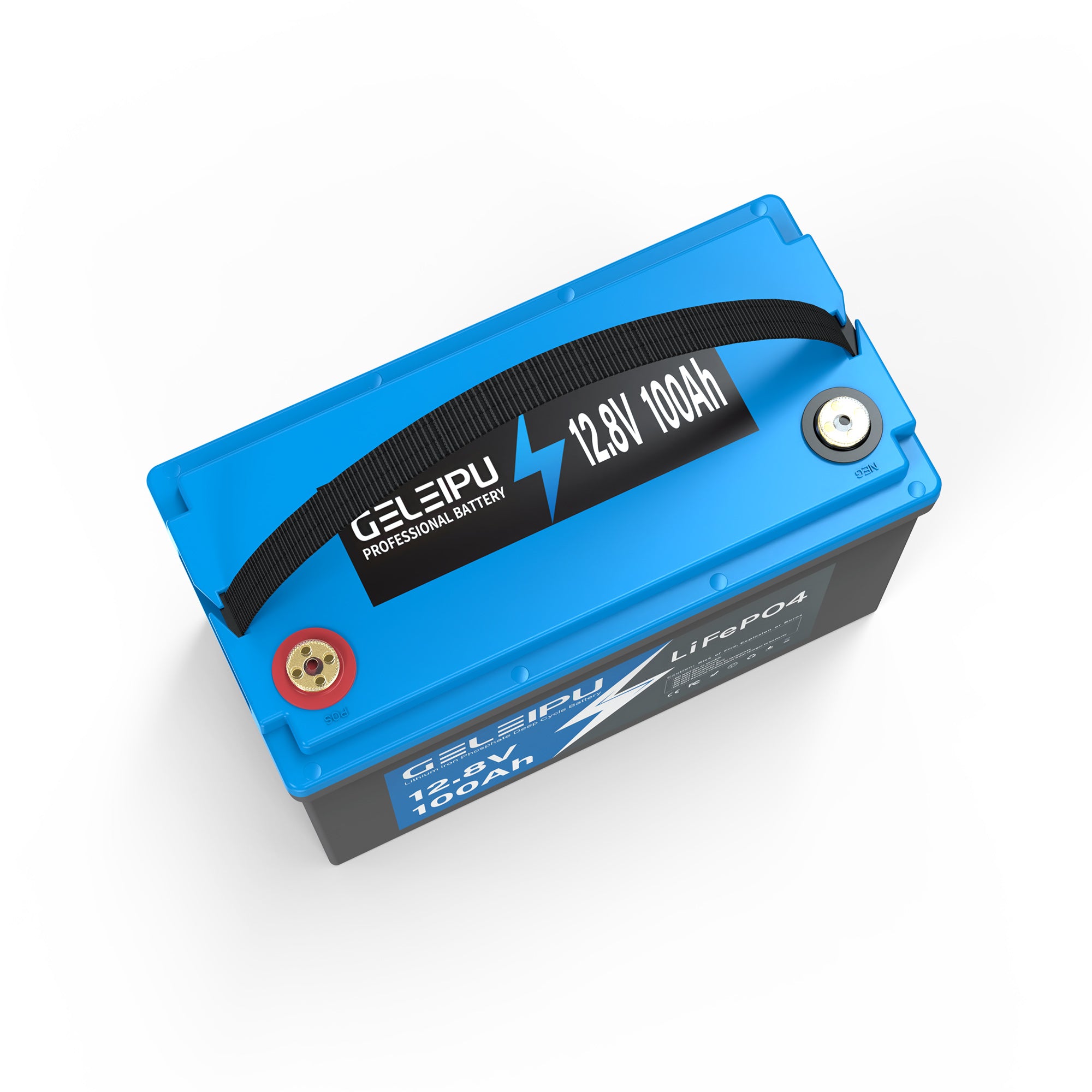 Geleipu 12V 100Ah LiFePO4 battery