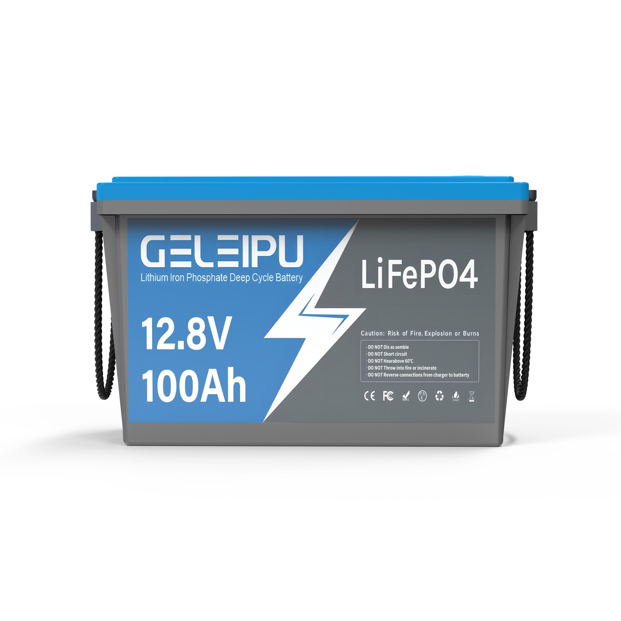 Geleipu 12V 100Ah LiFePO4 Batterie
